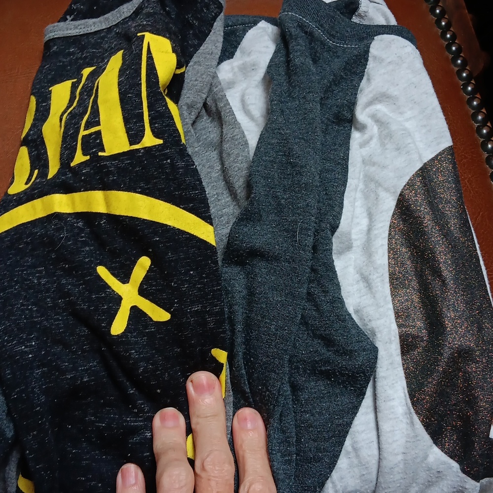 2 tees nirvana and Nike